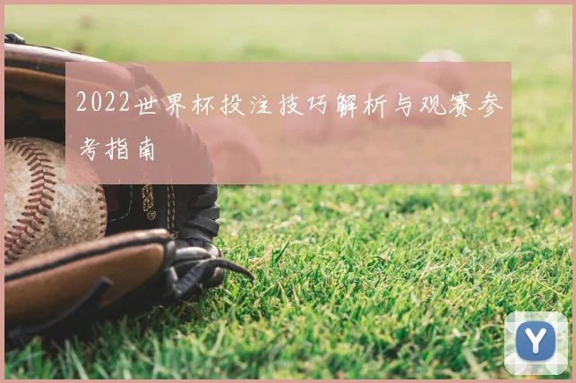 2022世界杯投注技巧解析与观赛参考指南